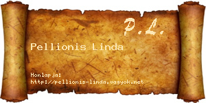 Pellionis Linda névjegykártya